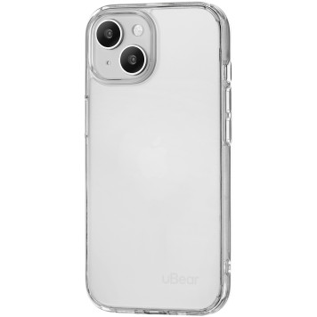 Чехол (клип-кейс) uBear для Apple iPhone 15 Real Case прозрачный (CS248TT61RL-I23) 