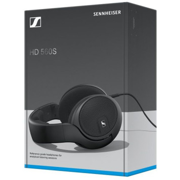 Наушники накладные Sennheiser HD 560S 3м черный проводные оголовье (509144) -2