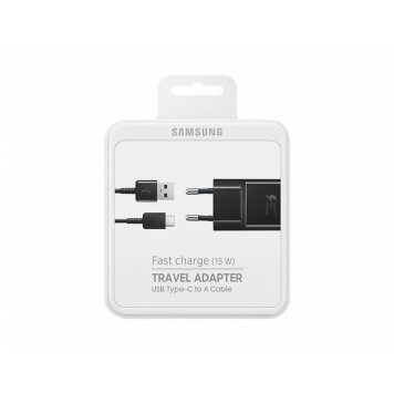 Сетевое зар./устр. Samsung EP-TA20EBECGRU 2A для Samsung кабель USB Type C черный -4