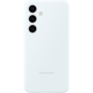 Чехол (клип-кейс) Samsung для Samsung Galaxy S24+ Silicone Case S24+ белый (EF-PS926TWEGRU) 