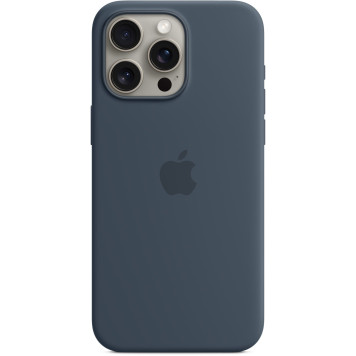 Чехол (клип-кейс) Apple для Apple iPhone 15 Pro Max MT1P3FE/A with MagSafe Storm Blue 