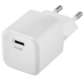 Сетевое зар./устр. uBear WC20WH01-AD 20W 3A (PD+QC) USB-C универсальное белый