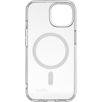 Чехол (клип-кейс) uBear для Apple iPhone 15 Real Mag Case with MagSafe прозрачный (CS252TT61RL-I23M) -2