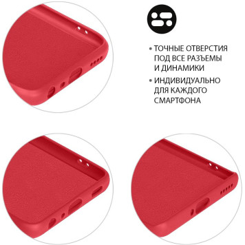 Чехол (клип-кейс) DF для Xiaomi 12 Pro xiOriginal-30 красный (XIORIGINAL-30 (RED)) -6