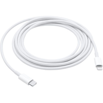 Кабель Apple MQGH2ZM/A USB Type-C (m)-Lightning (m) 2м белый 