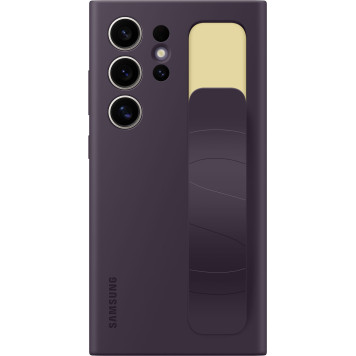 Чехол (клип-кейс) Samsung для Samsung Galaxy S24 Ultra Standing Grip Case S24 Ultra темно-фиолетовый (EF-GS928CEEGRU) -4