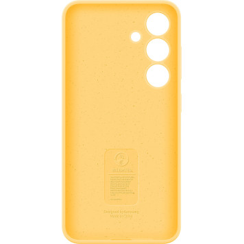 Чехол (клип-кейс) Samsung для Samsung Galaxy S24+ Silicone Case Silicone Case S24+ желтый (EF-PS926TYEGRU) -1