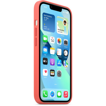 Чехол (клип-кейс) Apple для Apple iPhone 13 mini Silicone Case with MagSafe розовый помело (MM1V3ZE/A) -6