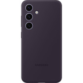 Чехол (клип-кейс) Samsung для Samsung Galaxy S24 Silicone Case S24 темно-фиолетовый (EF-PS921TEEGRU)