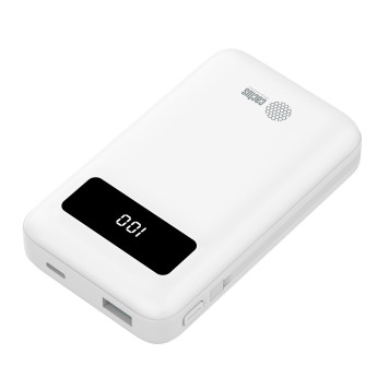 Мобильный аккумулятор Cactus CS-PBFSNT-10000 10000mAh 3A 1xUSB белый 