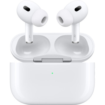 Гарнитура внутриканальные Apple AirPods Pro 2 2023 USB-C A3047/A3048/A2968 белый беспроводные bluetooth в ушной раковине (MTJV3ZA/A) 