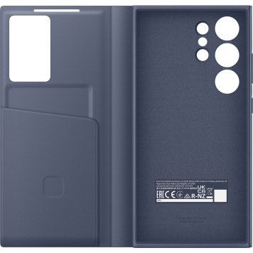 Чехол (флип-кейс) Samsung для Samsung Galaxy S24 Ultra Smart View Wallet Case S24 Ultra фиолетовый (EF-ZS928CVEGRU) -4