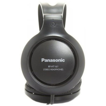 Наушники мониторные Panasonic RP-HT161E-K 2м черный проводные оголовье -4