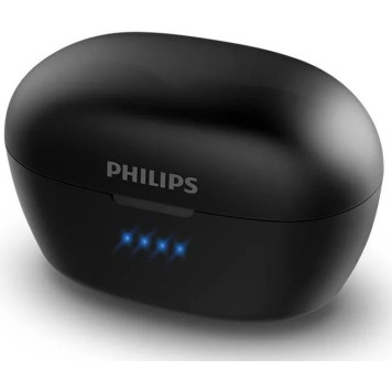 Гарнитура вкладыши Philips TAT3215BK/00 черный беспроводные bluetooth в ушной раковине -1