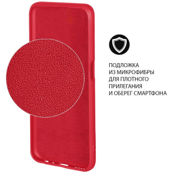 Чехол (клип-кейс) DF для Xiaomi 12 Pro xiOriginal-30 красный (XIORIGINAL-30 (RED)) -3