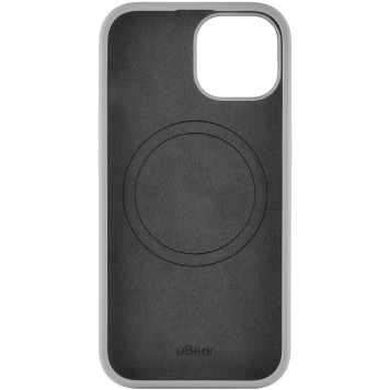 Чехол (клип-кейс) uBear для Apple iPhone 15 Touch Mag Case with MagSafe серый (CS258MG61TH-I23M) -2