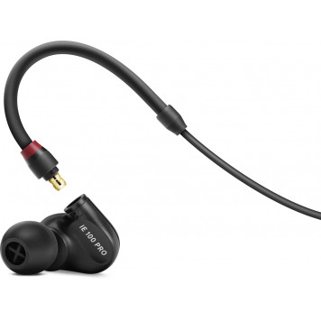 Наушники вкладыши Sennheiser IE 100 PRO 1.3м черный проводные в ушной раковине (508940) -13