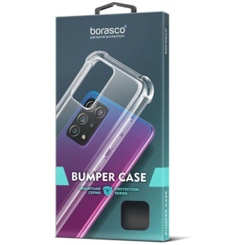 Чехол (клип-кейс) BoraSCO для Infinix Hot 30 Bumper Case прозрачный (72317) -8