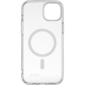 Чехол (клип-кейс) uBear для Apple iPhone 15 Plus Real Mag Case with MagSafe прозрачный (CS254TT67RL-I23M) -2