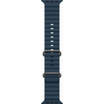 Смарт-часы Apple Watch Ultra 2 A2986 49мм OLED корп.титан Ocean band рем.синий разм.брасл.:130-200мм (MREG3LL/A) -1