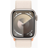 Смарт-часы Apple Watch Series 9 A2978 41мм OLED корп.сияющая звезда Sport Loop рем.сияющая звезда разм.брасл.:130-200мм (MR9K3LL/A)