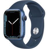 Смарт-часы Apple Watch Series 7 A2473 41мм OLED LTPO синий (MKN13LL/A)