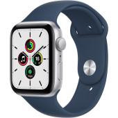 Смарт-часы Apple Watch SE A2352 44мм OLED LTPO серебристый (MKQ43LL/A)