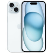 Смартфон Apple A3092 iPhone 15 256Gb голубой моноблок 3G 4G 2Sim 6.1
