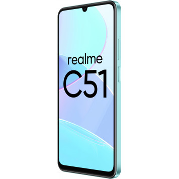 Смартфон Realme RMX3830 C51 128Gb 4Gb зеленый моноблок 3G 4G 2Sim 6.74