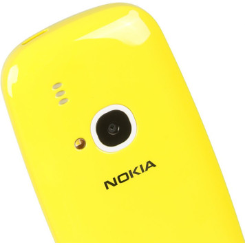 Мобильный телефон Nokia 3310 dual sim 2017 желтый моноблок 2Sim 2.4