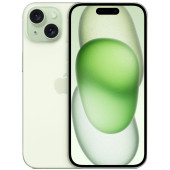 Смартфон Apple A3090 iPhone 15 256Gb зеленый моноблок 3G 4G 1Sim 6.1