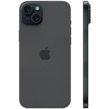 Смартфон Apple A3096 iPhone 15 Plus 128Gb черный моноблок 3G 4G 2Sim 6.7