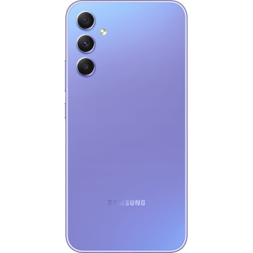 Смартфон Samsung SM-A346E Galaxy A34 5G 256Gb 8Gb лаванда моноблок 3G 4G 2Sim 6.6