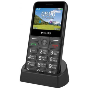 Мобильный телефон Philips E207 Xenium черный моноблок 2.31
