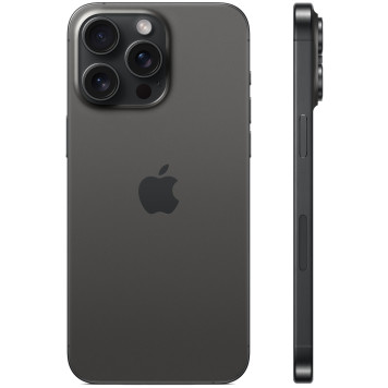 Смартфон Apple A3108 iPhone 15 Pro Max 256Gb черный титан моноблок 3G 4G 2Sim 6.7