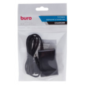 Сетевое зар./устр. Buro XCJ-021-EM-2.1A 2.1A универсальное кабель microUSB черный