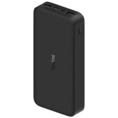 Мобильный аккумулятор Xiaomi Redmi Power Bank PB200LZM Li-Pol 20000mAh 2.4A+2.4A черный 2xUSB