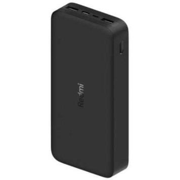 Мобильный аккумулятор Xiaomi Redmi Power Bank PB200LZM Li-Pol 20000mAh 2.4A+2.4A черный 2xUSB 