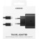 Сетевое зар./устр. Samsung EP-TA845 3A PD для Samsung кабель USB Type C черный (EP-TA845XBEGRU) 