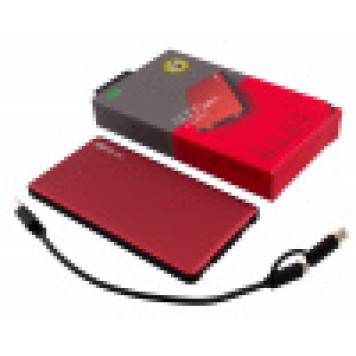 Мобильный аккумулятор GP Portable PowerBank MP05 Li-Pol 5000mAh 2.1A+2.1A красный 2xUSB 