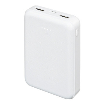 Мобильный аккумулятор Buro T4-10000 Li-Pol 10000mAh 2A+1A белый 2xUSB материал пластик 