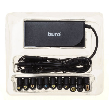 Блок питания Buro BUM-0220B65 автоматический 65W 18.5V-20V 11-connectors 3.25A 1xUSB 2.4A от бытовой электросети LED индикатор -2