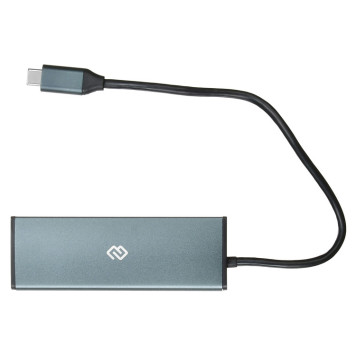 Стыковочная станция Digma HUB-2U3.0СAU-UC-G -4
