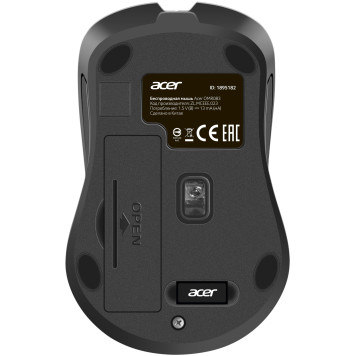 Мышь Acer OMR083 черный оптическая 1600dpi беспров. USB 4but (ZL.MCEEE.023) -1