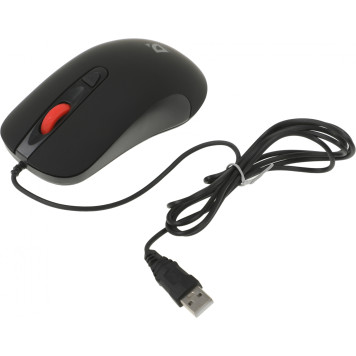 Мышь Defender Ultra Classic MB-280 черный оптическая 1600dpi USB 4but (52281) -7