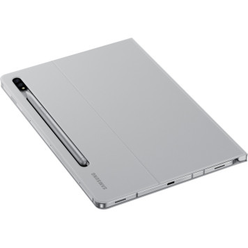 Чехол Samsung для Samsung Galaxy Tab A7 Book Cover полиуретан серый (EF-BT500PJEGRU) -7