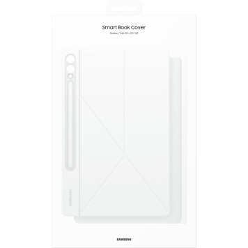 Чехол Samsung для Samsung Galaxy Tab S9+ Smart Book Cover поликарбонат/полиуретан белый (EF-BX810PWEGRU) -12