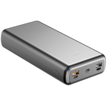 Мобильный аккумулятор TFN Solid PB-283 30000mAh QC/PD 20W 3A 3xUSB-A/USB-C черный (TFN-PB-283-BK) -1