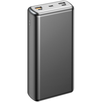 Мобильный аккумулятор TFN Solid PB-283 30000mAh QC/PD 20W 3A 3xUSB-A/USB-C черный (TFN-PB-283-BK) -9