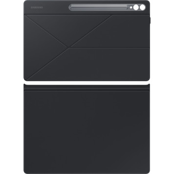 Чехол Samsung для Samsung Galaxy Tab S9 Ultra Smart Book Cover полиуретан черный (EF-BX910PBEGRU) -1